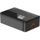 Зарядное устройство LDNIO, 1xUSB-A+3xUSB-C, max100W, GaN+LED дисплей/PD+PPS+SCP+QC4+ [A4809C] черный