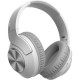 Гарнитура A4Tech 2Drumtek BH300, беспроводная полноразмерная, белый/серый [BH300 GRAYISH WHITE]