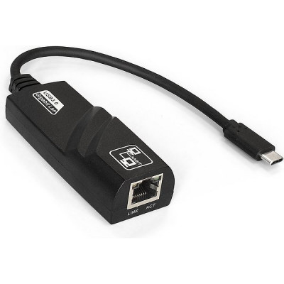 Кабель-адаптер ExeGate EXE-730-45 Type C -> RJ45 10/100/1000 Мбит/с, 10см [287862]