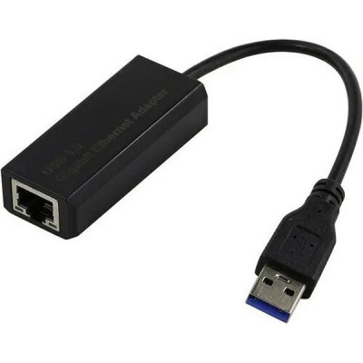 Кабель-адаптер ExeGate EXE-735U3-45 USB3.0 -> RJ45 10/100/1000 Мбит/с, 10см [283722]