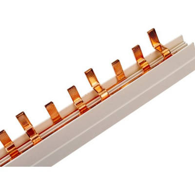 Шина соединительная типа PIN (штырь) 3ф 100А, 1 метр, IEK [YNS21-3-100]