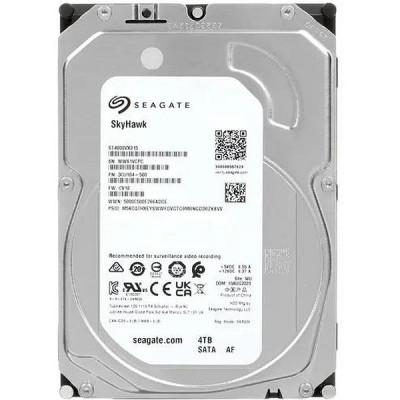 Жесткий диск  4.0Tb Seagate ST4000VX015 Skyhawk SATA-III 5400rpm 256MB, для видеонаблюдения