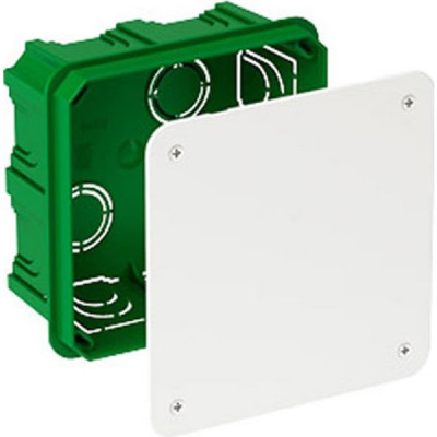 Коробка распаячная с/у 100*100*50мм, для твердых стен, с крыш, IP20, Systeme Electric[IMT35122][72]
