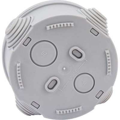 Коробка распаячная о/у d80*45мм, IP55, 4вх, Systeme Electric [IMT35094][96] серый