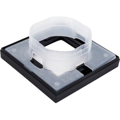 Рамка 1п, IP44, Schneider Electric ATLASDESIGN AQUA [ATN441001] карбон, НЕСОВМЕСТИМО С IP20!