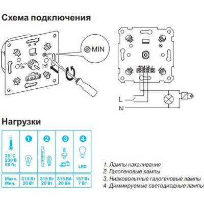 Светорегулятор (диммер) пов.-наж. с/у, 400Вт, IP20, LED, RC, Schneider ATLASDESIGN [ATN001023] карб