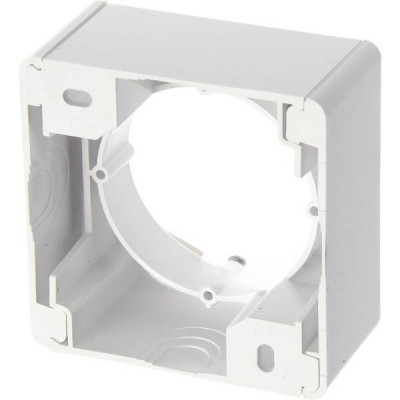 Коробка для открытого монтажа, Schneider Electric Glossa [GSL000100] белый