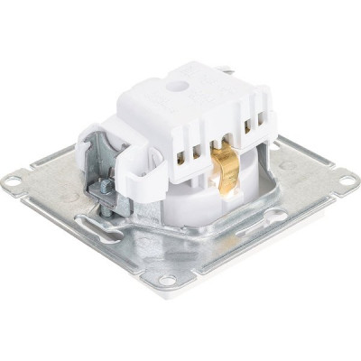 Розетка с/у 2P+E 16A, IP20, Schneider Electric ATLASDESIGN [ATN000443] жемчуг