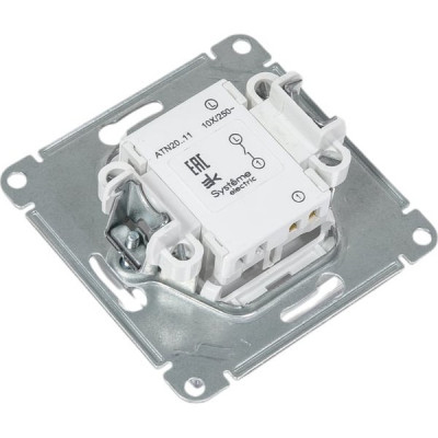 Выключатель с/у 1-кл 10А, IP20, Schneider Electric ATLASDESIGN ART [ATN200111] свое изображение