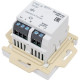 Термостат для теплого пола с/у, мех, датч +5-45C, Schneider Electric ATLASDESIGN [ATN000135] белый