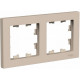 Рамка 2п, IP20, Schneider Electric ATLASDESIGN [ATN001202] песочный