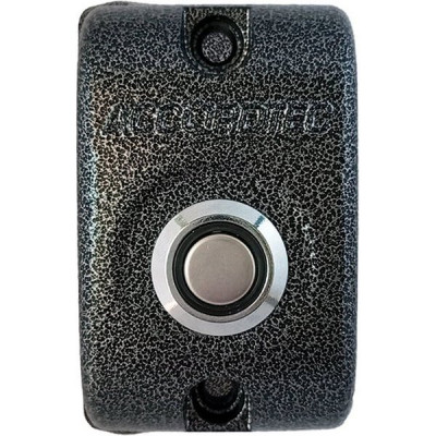 Кнопка выхода AccordTec AT-H300M LED Gray, металл, механическая, накладная, NO/NC, IP65