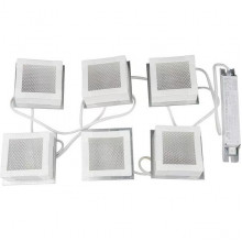 Светильник LED 110*110 (Грильято) комплект (6 шт + БП), 7W*6, 4000K, IP40 Uniel [ULP-1010 42W/4000К]