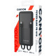 Внешняя батарея CANYON CNE-CPB1010B, батарея 10000 мАч, черная, 2xUSB 