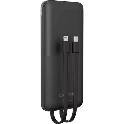Внешняя батарея CANYON CNE-CPB1010B, батарея 10000 мАч, черная, 2xUSB 