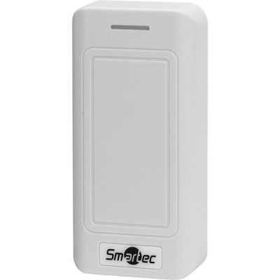 Считыватель EM/HID/MF_Smartec ST-PR022EHM-WT_накладной; пластик; 106х51х20мм; 12В 0.6А; IP68