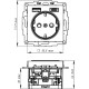 Розетка с/у 2P+E + USB-A 1,5A+USB-C 3A 45Вт, IP20, Schneider Electric ATLASDESIGN [ATN000132] белый