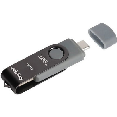 Накопитель USB Flash 128Gb SmartBuy Twist Dual Type-C/Type-A, USB 3.0