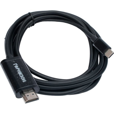 Кабель-переходник Type-C - HDMI, v1.4, 1.8м, Гарнизон [GCC-A-CM-HDMI-1.8M]