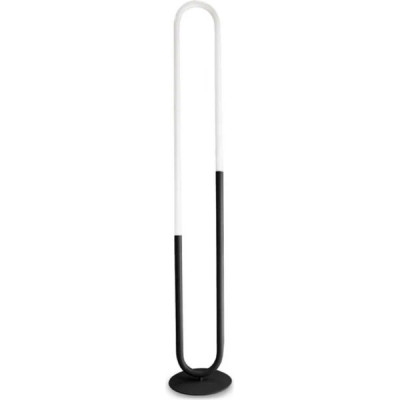 Торшер напольный LED 18W, 4000K, металл, iSvet SATURN [VST-101-1-5] черный